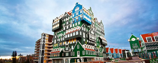 Inntel Zaandam – The Most Eye-Catching Hotel In Amsterdam