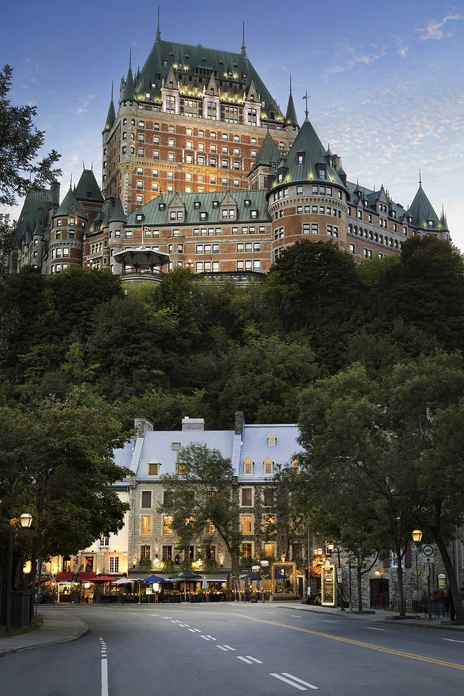 Fairmont Le Chateau Frontenac - The Majestic Palace Hotel in Quebec City