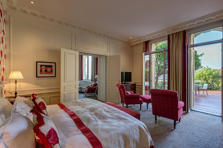 Hotel Hermitage Monte-Carlo suite with balcony