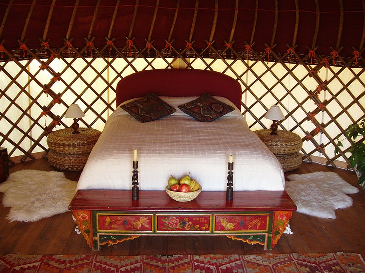 The Hoopoe Yurt Hotel Afghani Yurt