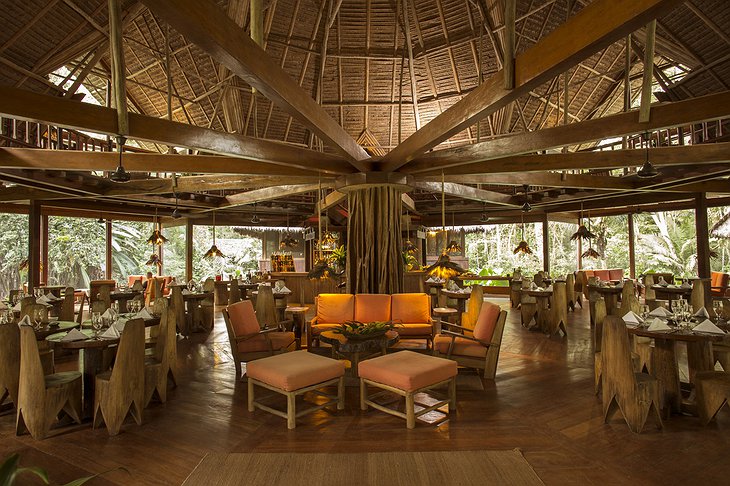 Inkaterra Reserva Amazonica Lodge Dining Room