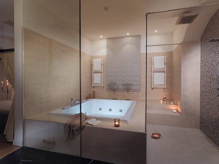 Waldhaus Flims Wellness Resort Bathroom
