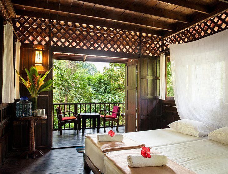 Our Jungle House Resort Treehouse Bedroom