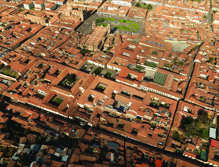 Cusco aerial photo