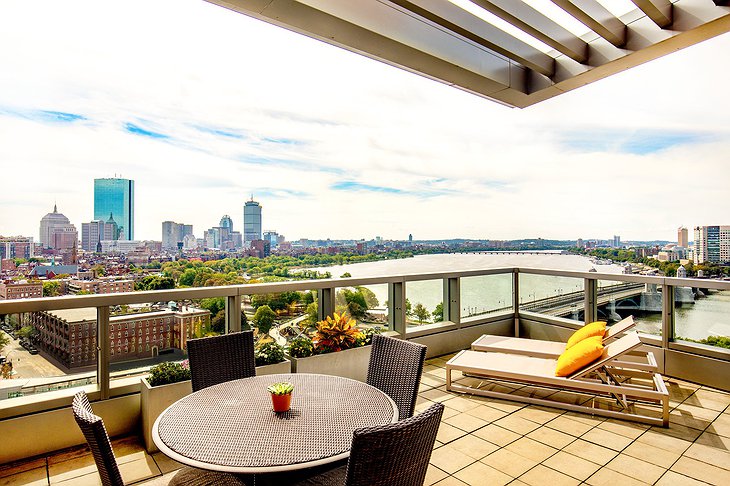 Liberty Hotel Suite Private Terrace Overlooking Boston