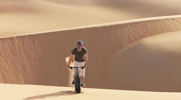 Desert fat biking