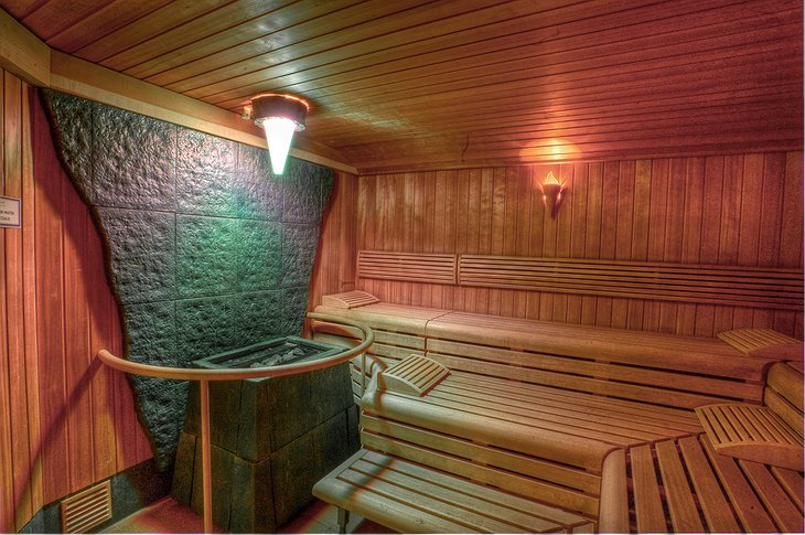 Auchrannie Resort sauna