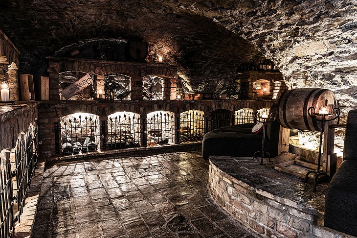 Hotel Klosterbräu Monastery Wine Cellar