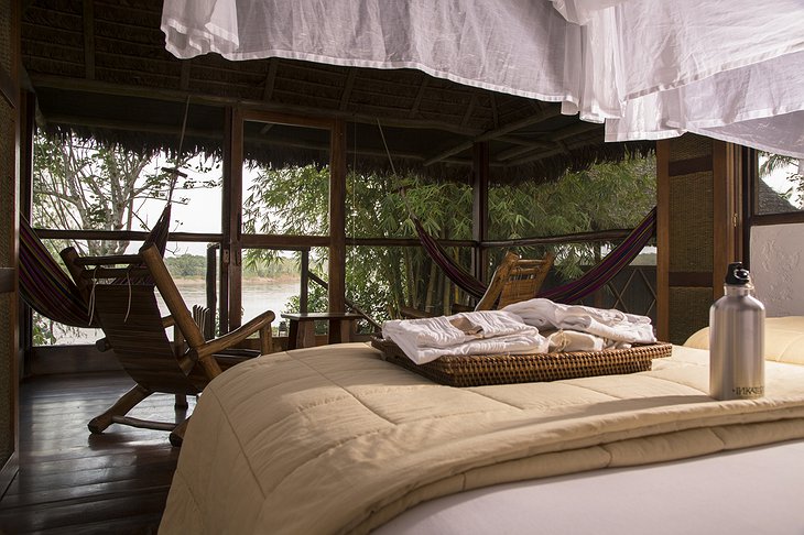 Inkaterra Reserva Amazonica Lodge Room Overlooking the River