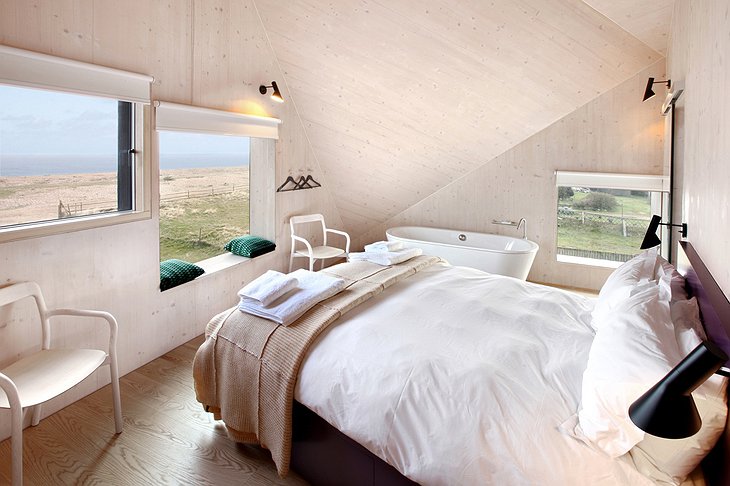 The Dune House room with sea view