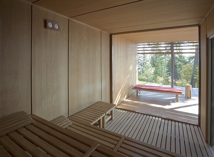 Vigilius Hotel sauna