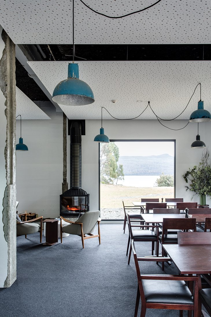 Pumphouse Point dining room