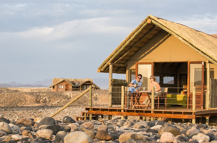 Kulala Desert Lodge house with private balcony