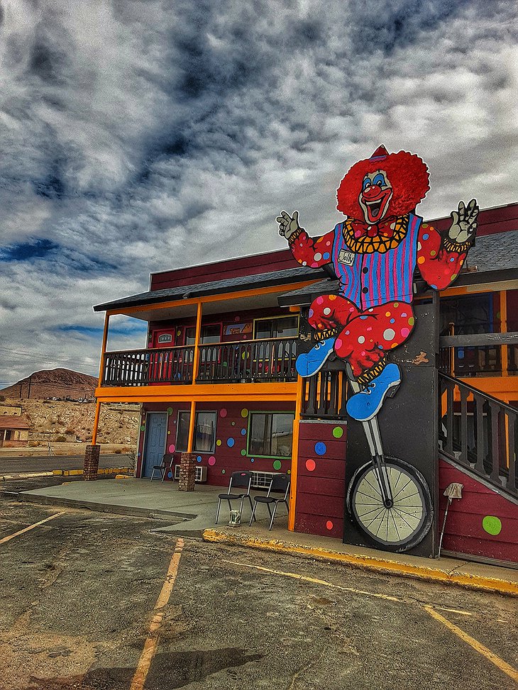 The Clown Motel Large Clown Cutout