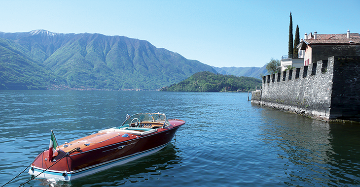 Lake Como yacht