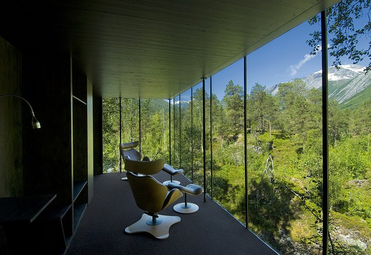 Juvet Landscape Hotel from the inside