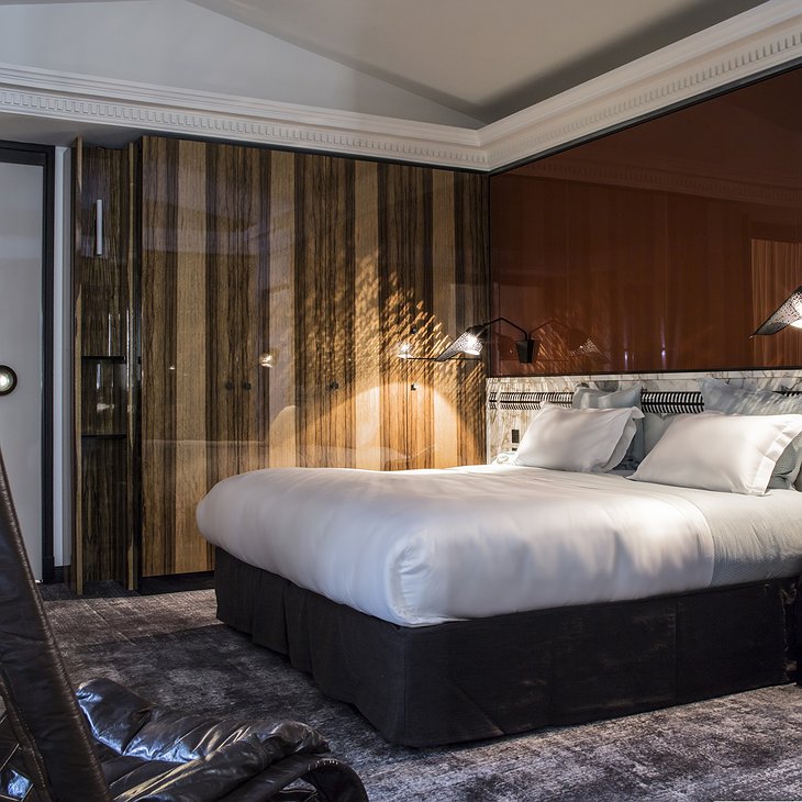 Hotel Les Bains Paris bedroom
