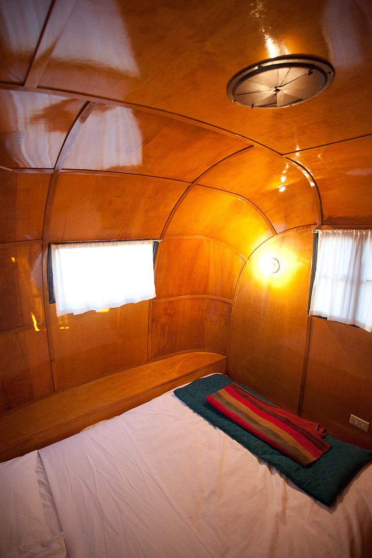 Vagabond trailer bedroom