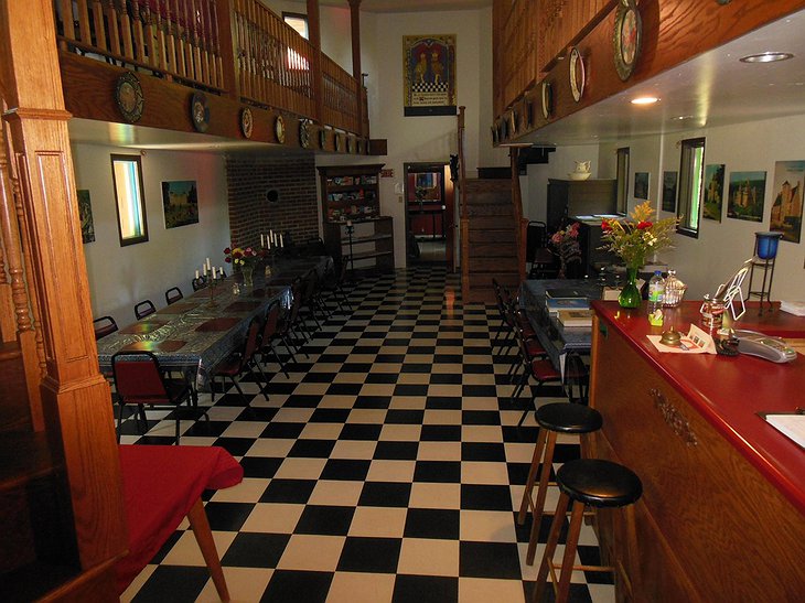 Auberge Du Château Bahia Hotel Dining Room