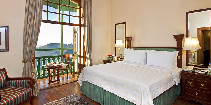 The Oberoi Cecil deluxe suite with mountain views