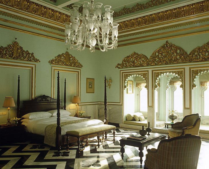 Lake Palace Hotel suite