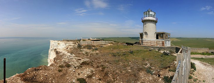 Belle Tout Lighthouse panorama