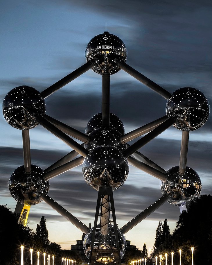Atomium tower in Brussels
