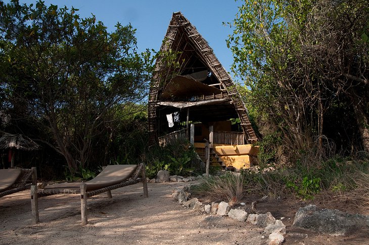 Chumbe Island bungalow