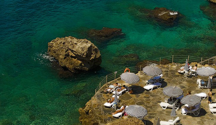 Hotel Marmara Antalya private beach
