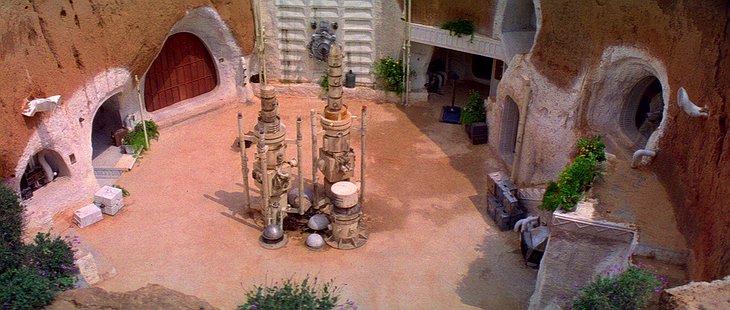 Hotel Sidi Driss in Star Wars Episode IV: A New Hope