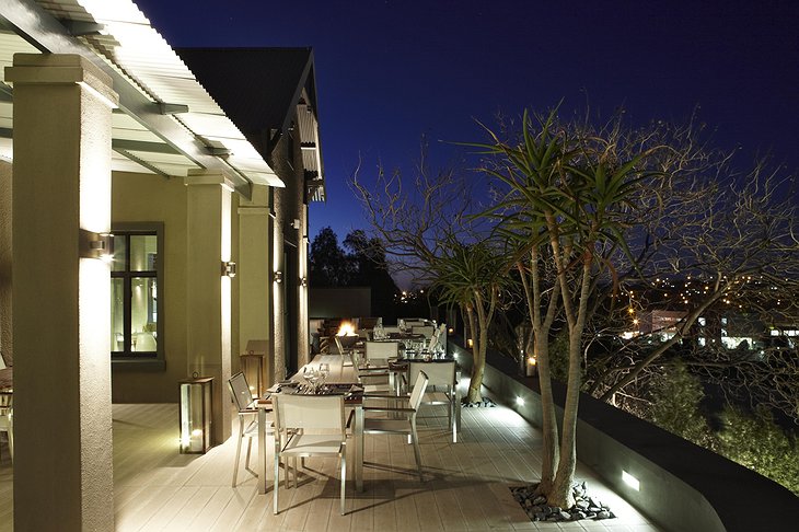 The Olive Exclusive terrace