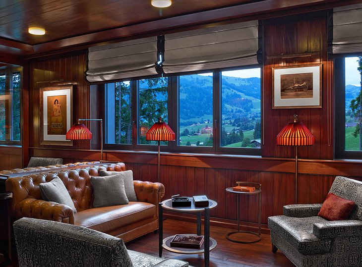 Alpina Gstaad Lounge