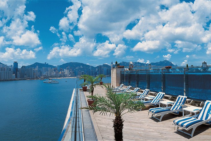 Harbour Grand Kowloon rooftop pool