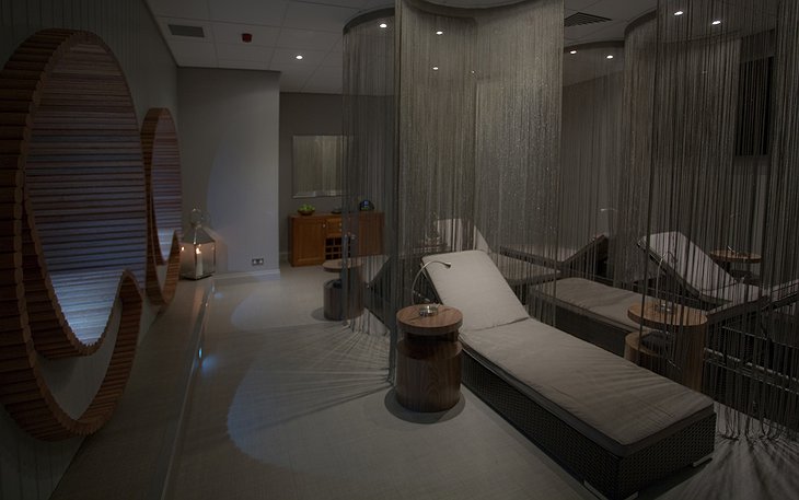 Auchrannie Resort spa relax room