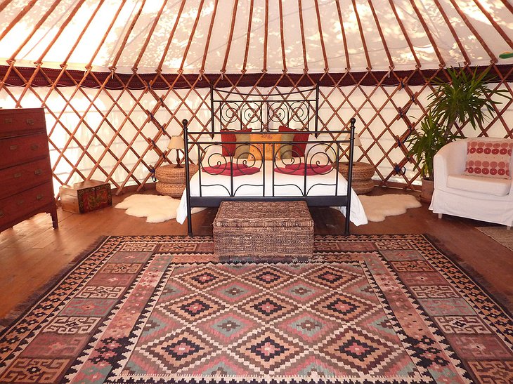 The Hoopoe Yurt Hotel Maimani yurt