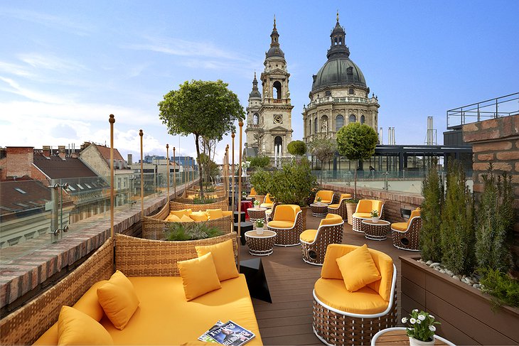 Aria Hotel Budapest Rooftop Terrace
