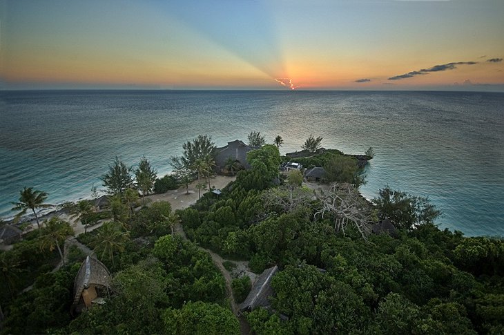 Chumbe Island sunset