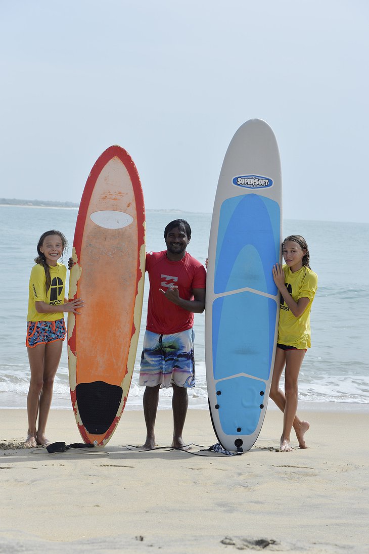 Elephant Road Resort surf training for kids
