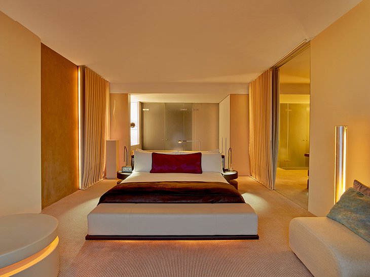 Cozy Room at W Barcelona Hotel