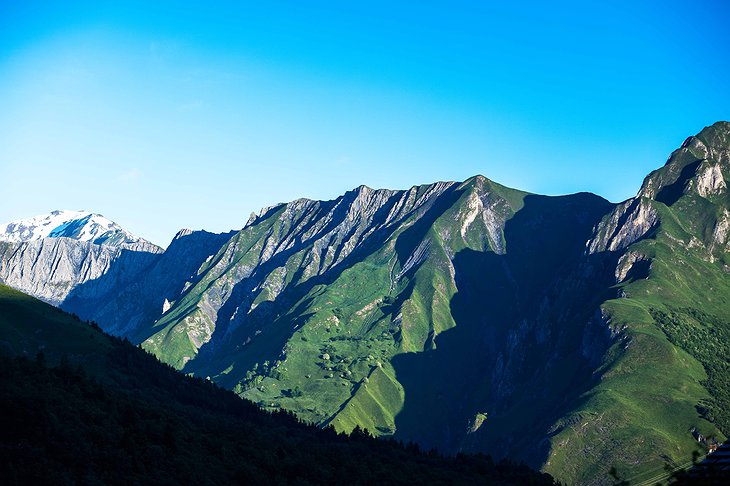 Vallée des Encombres Alps Mountains