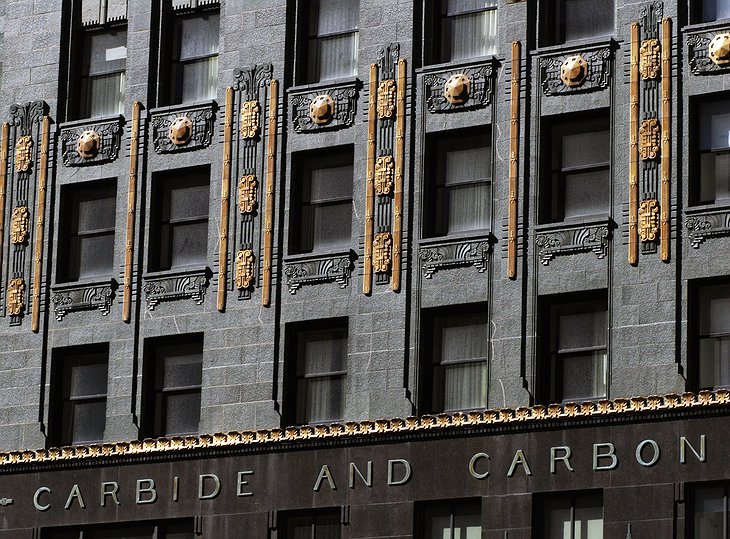 Carbide and Carbon Building Facade