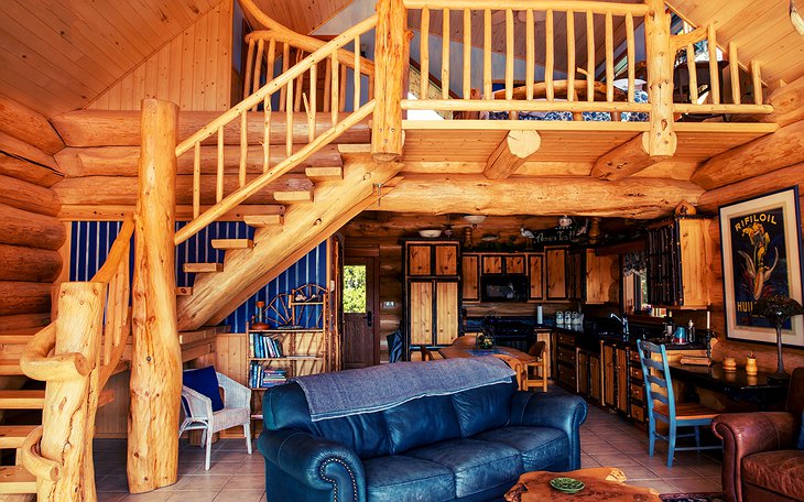 The Chilko Experience Wilderness Resort living room