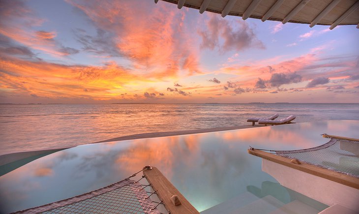 Soneva Jani Maldives sunset