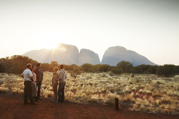 Trekking in the outback