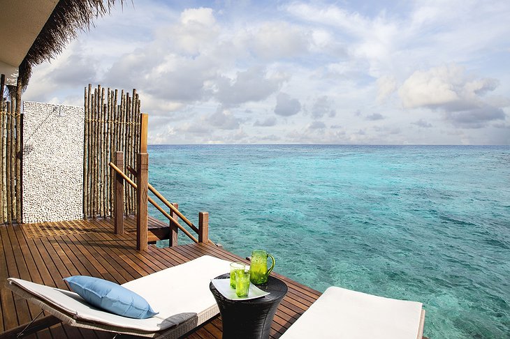 Vivanta By Taj - Coral Reef water villa deck