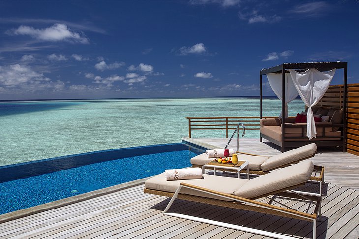 Baros Maldives Water Villa Sun Deck With Private Pool
