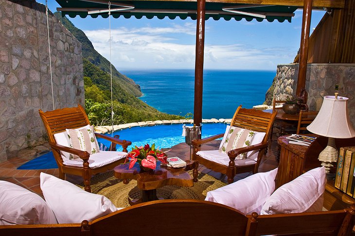 Ladera Resort balcony