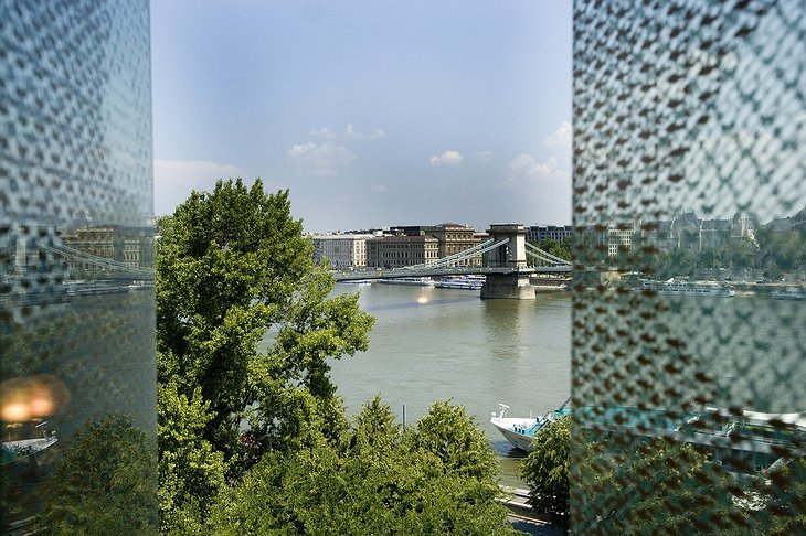 Facade and panorama on Danube
