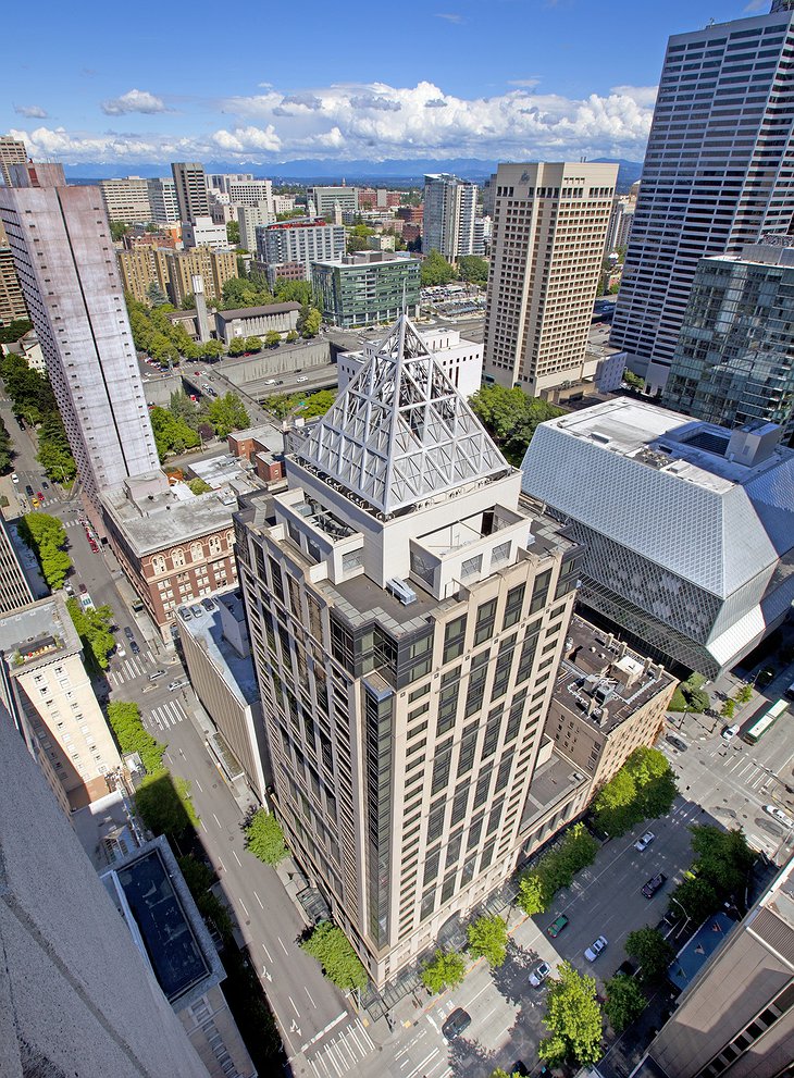 W Seattle aerial view