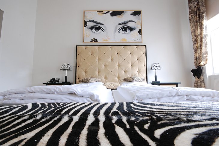 Luxury zebra room